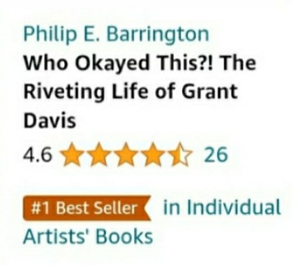 Amazon #1 Best Seller in Individual Artists' Books — 4.6 stars, 26 reviews